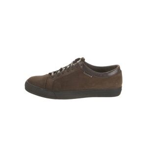 Ermenegildo Zegna Suede Leather Trim Embellishment Sneakers